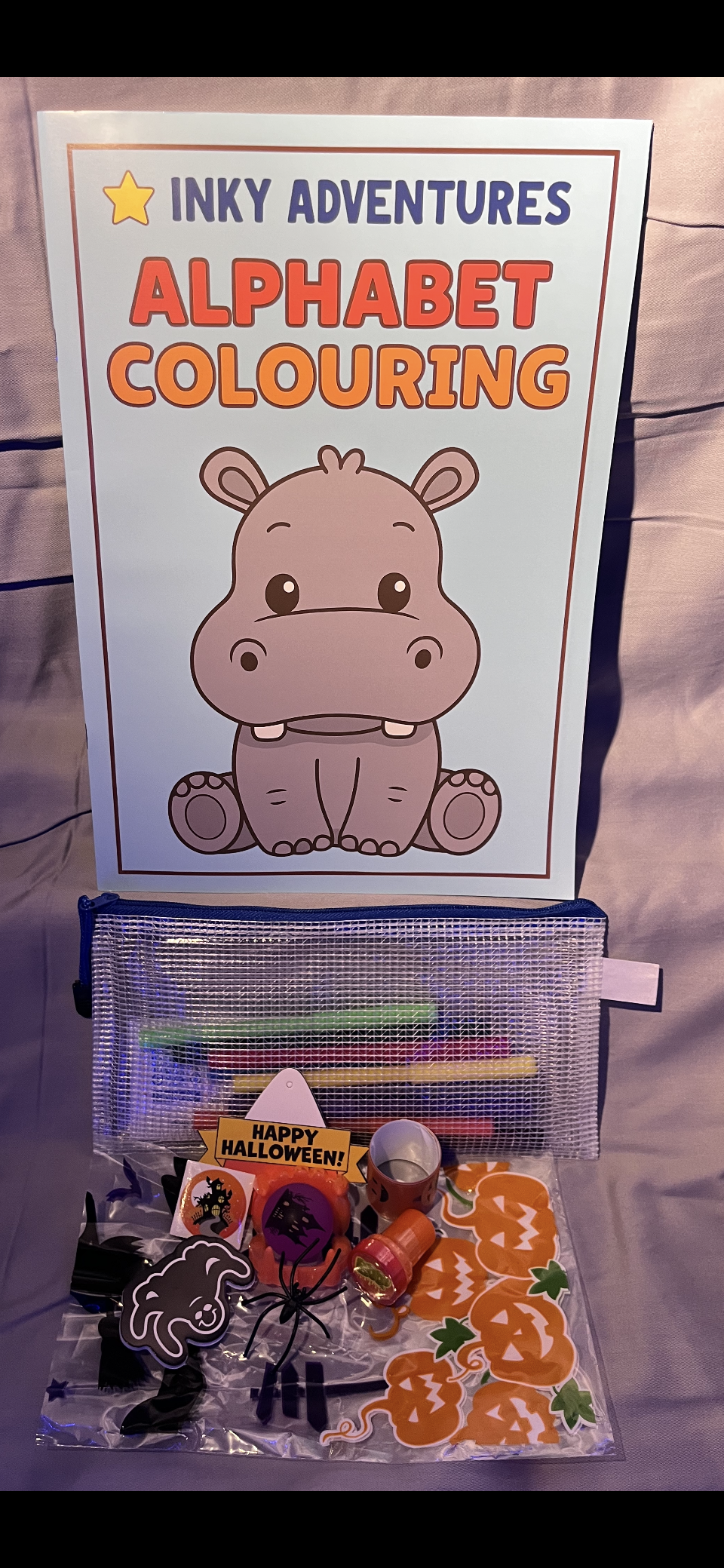 Alphabet Colouring Book